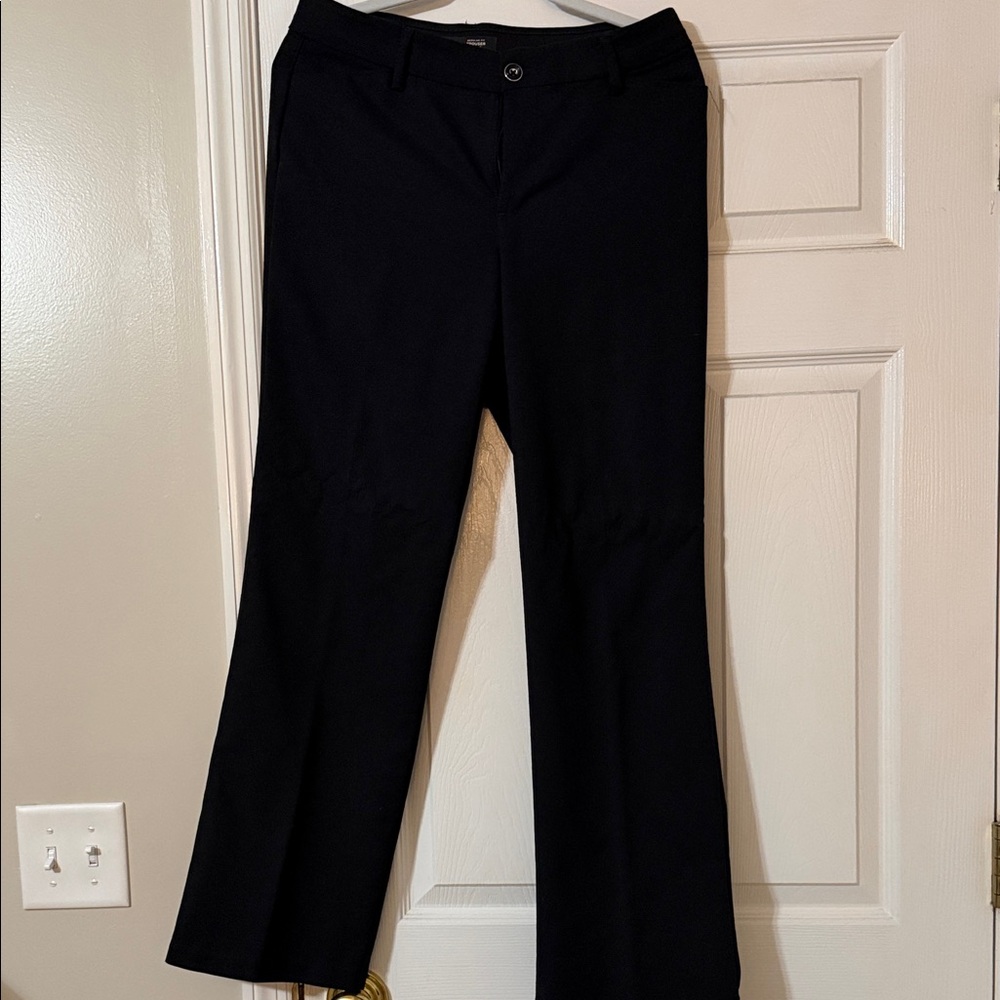 Lee Black Mid-Rise Trousers